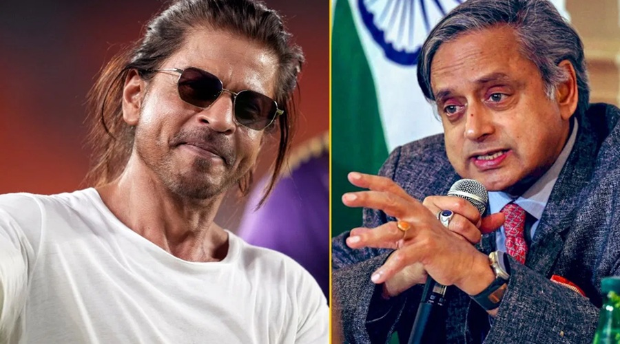 शशि थरूर ने दी National Award जीतने पर बधाई, शाहरुख खान ने ली फिरकी  