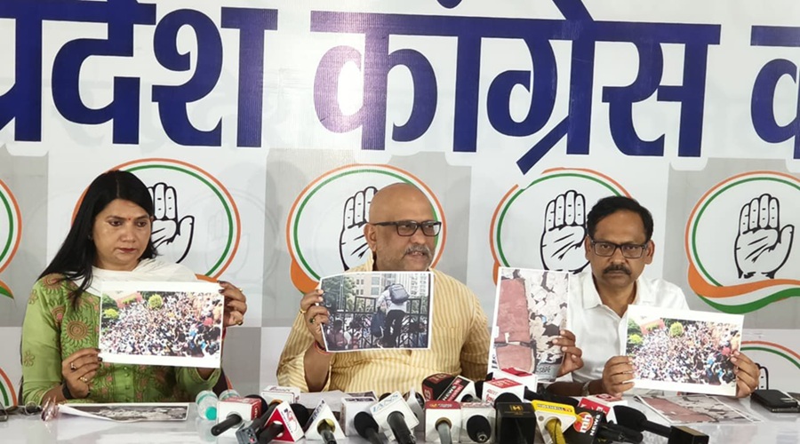 योगी सरकार पर कांग्रेस प्रदेश अध्‍यक्ष का बड़ा आरोप, बोले- आंकड़े और झूठी तस्वीरें दिखाकर…