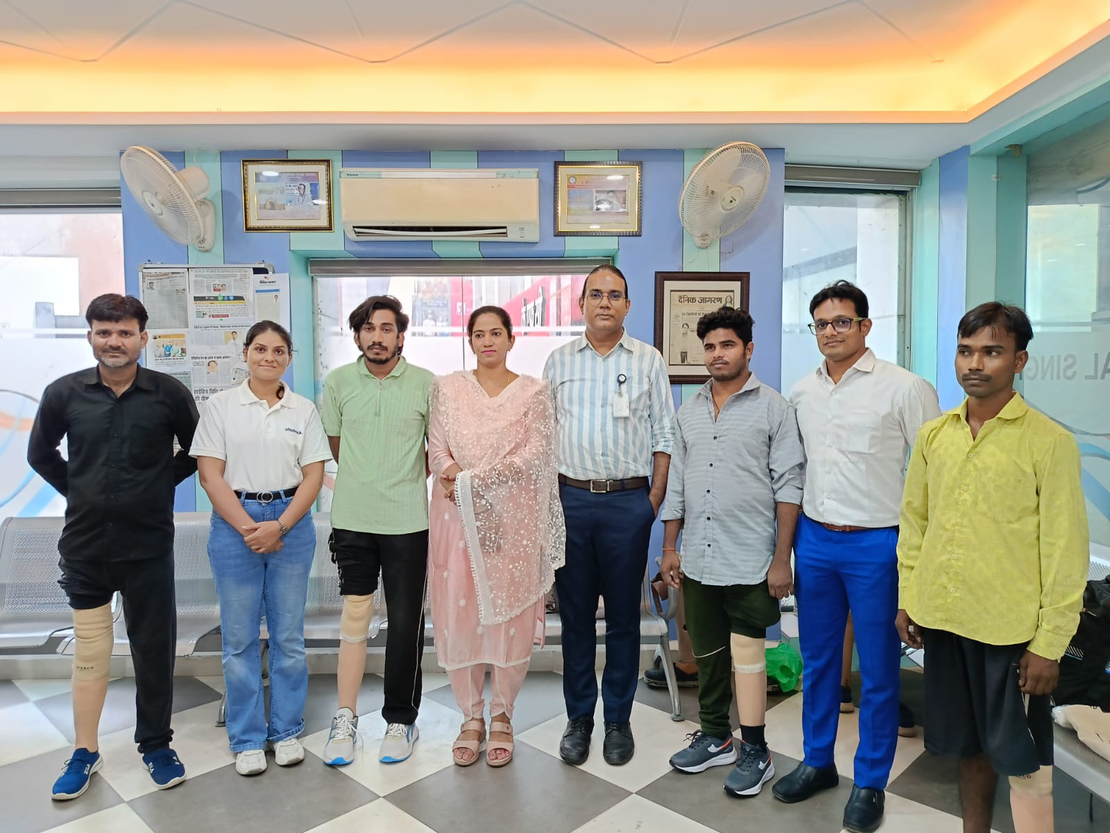 National Vascular Day: लखनऊ में निःशुल्क कृत्रिम अंग वितरण का आयोजन