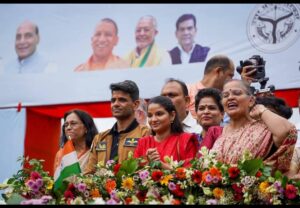 Shubhanshu Shukla In Lucknow in Pics: लखनऊ के लाल का भव्य स्वागत, देखें तस्वीरें