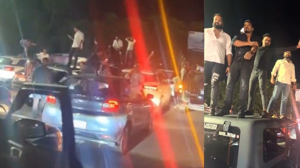 Viral Video: Lucknow की सड़कों पर रील बनाने के लिए जमकर मचाया हुड़दंग