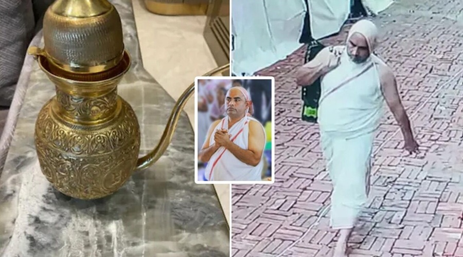 दिल्‍ली के लाल किले से चोरी हुआ एक करोड़ का कलश हापुड़ से बरामद, आरोपी गिरफ्तार