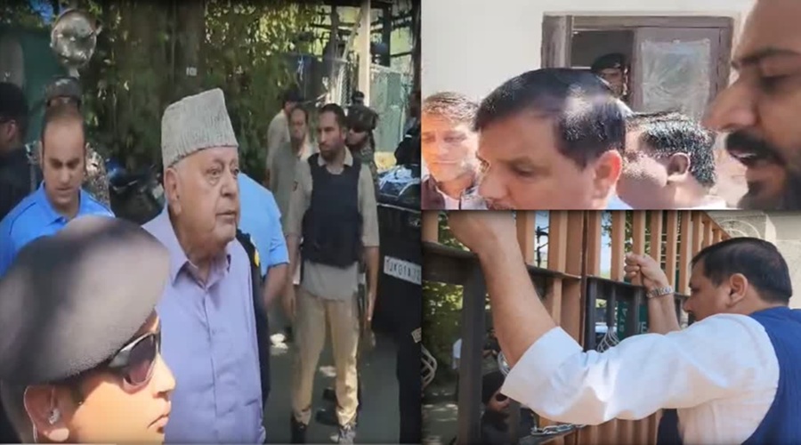 AAP सांसद का दावा- श्रीनगर में नजरबंद किया, फारूक अब्‍दुल्‍ला को मिलने से रोका