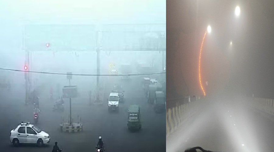 Cold Wave in UP: लखनऊ-बरेली समेत 40 जिलों में कोहरा, 8 में स्कूल बंद; ट्रेन और फ्लाइटें लेट