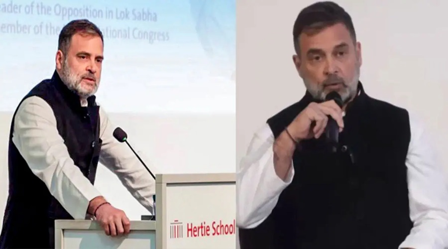 राहुल गांधी के जर्मनी दौरे का VIDEO जारी, BJP पर लगाया संविधान खत्म करने की साजिश रचने का आरोप