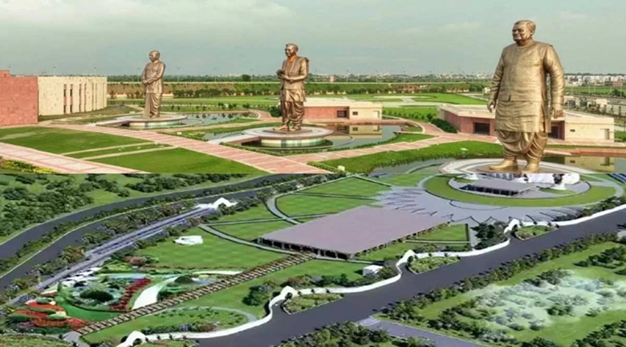 65 एकड़ में फैला राष्ट्र प्रेरणा स्थल, कल पीएम मोदी करेंगे लोकार्पण; सुरक्षा व्‍यवस्‍था चाक-चौबंद   