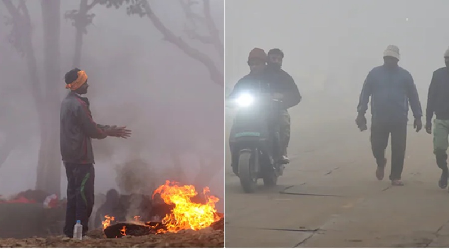 UP Weather: लौटी ठंड, कोहरे से ढका आधा प्रदेश; हल्की बूंदाबांदी जारी