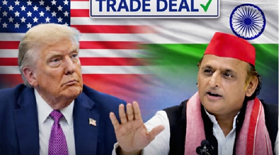 Akhilesh Yadav ने अमेरिका के साथ डील को बताया ‘ढील’, कहा- सरकार ने उन्हें पूरा बाजार सौंपा