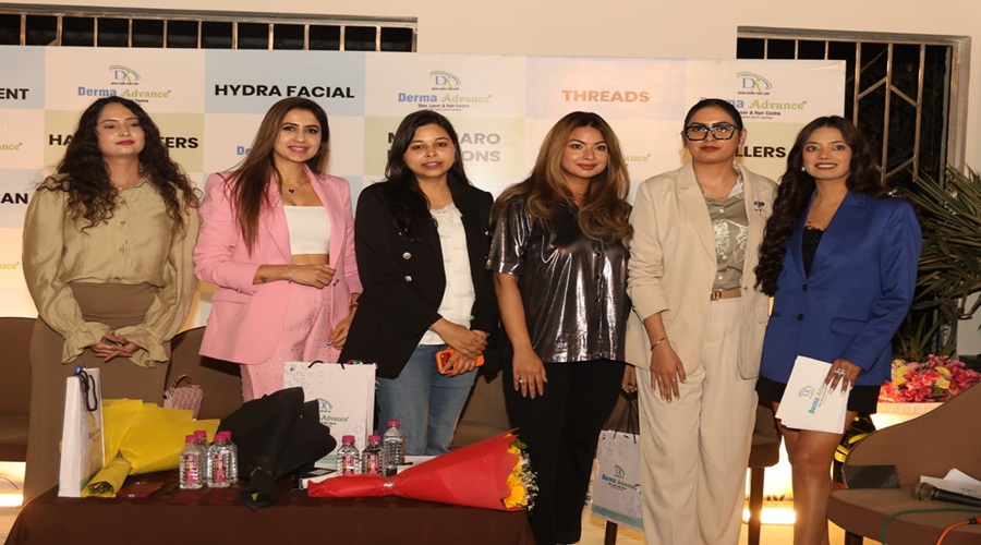 डर्मा एडवांस ने लखनऊ के इंफ्लुएंसर्स के नाम की ‘सम्मान की शाम’