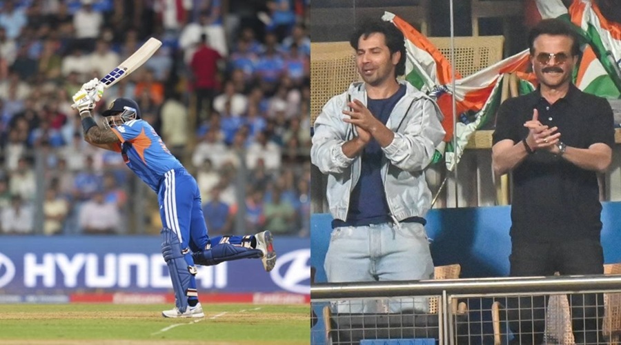 IND vs ENG: भारत-इंग्लैंड का T20 सेमीफाइनल मैच देखने पहुंचे सेलेब्स, वरुण-अनिल कपूर आए नजर