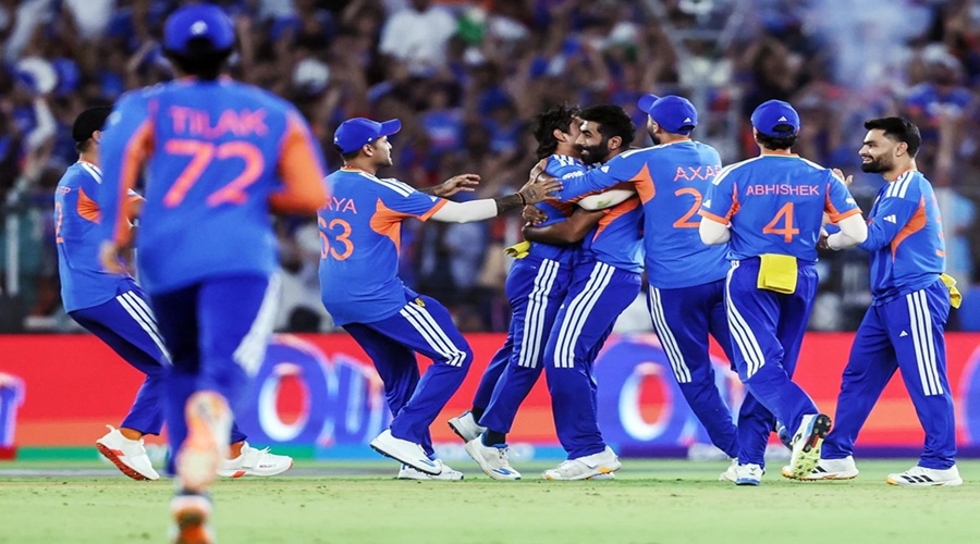 भारत तीसरी बार टी-20 वर्ल्ड चैंपियन, फाइनल में न्यूजीलैंड को 96 रनों से दी मात