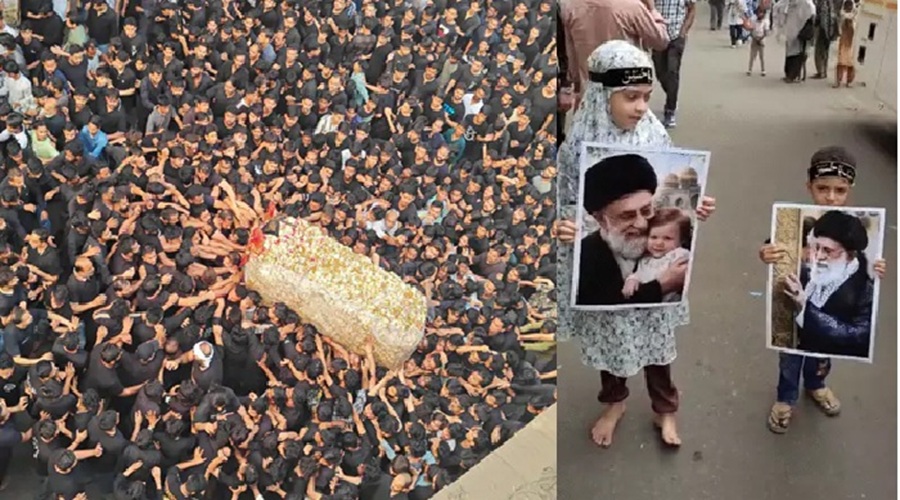 Lucknow News: 21वें रमजान में निकल रहा जुलूस, नंगे पांव मातम में डूबे शिया
