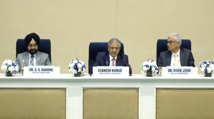 असम-केरल समेत पांच राज्यों के विधानसभा चुनाव तारीखों का ऐलान, 4 मई को आएंगे नतीजे