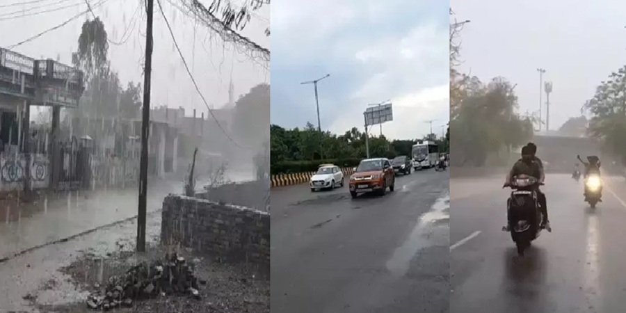 लखनऊ-प्रयागराज समेत 20 जिलों में बारिश, अगले 2 दिन ऐसे ही बिगड़ा रहेगा मौसम
