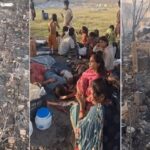 लखनऊ अग्निकांड: दो बहनें जिंदा जलीं, 250 परिवार हुए बेघर; घरेलू सामान बने राख के ढेर