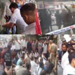 मेरठ के सेंट्रल मार्केट में सीलिंग कार्रवाई का विरोध, पुलिस से उलझे व्यापारी; भारी फोर्स तैनात