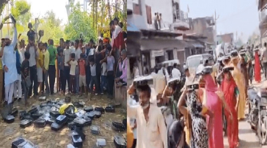आगरा में महिलाओं ने उखाड़ फेंके स्मार्ट मीटर, अखिलेश यादव बोले- जनता ने चोरी पकड़ी, अगली बार EVM