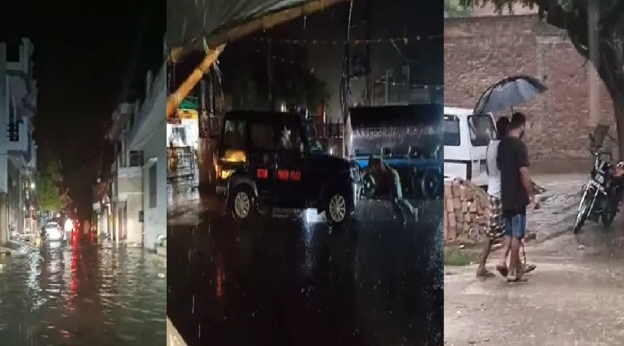 आगरा-मथुरा समेत 10 जिलों में जोरदार प्री-मानसून बारिश, 75 शहरों में का अलर्ट