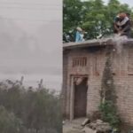 यूपी के 10 शहरों में बारिश, 36 में अलर्ट; बलिया में उफनाई घाघरा तो लोगों ने तोड़े घर