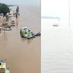 यूपी में बारिश से नदियां उफनाईं, संगम में अनाउंसमेंट- नदी में मत जाइए; 75 जिलों में अलर्ट