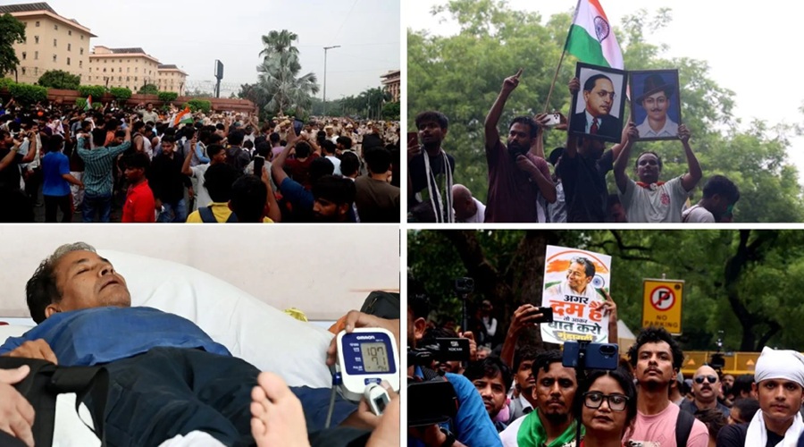कॉकरोच पार्टी ने कहा- बात करनी है तो सरकार जंतर-मंतर आए, दीपके की अपील-अनशन खत्म करें सोनम वांगचुक