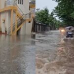 यूपी के 10 शहरों में बारिश, 75 में अलर्ट; सहारनपुर में डीएम ऑफिस में भरा पानी