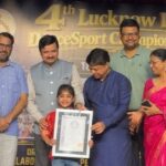 Lucknow News: ला मार्टिनियर की मोहलक्षिका ने बनाया विश्व रिकॉर्ड, एक मिनट के भीतर किए 37 वैध कार्टव्हील