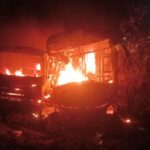 Rajasthan: इंदौर जा रही बस में दिल्ली-मुंबई एक्सप्रेसवे पर लगी भीषण आग, आठ श्रद्धालुओं की मौत