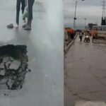 UP: बारिश से सड़क धंसी, हाईवे पर पानी भरा; 18 जिलों में भारी बारिश का अलर्ट