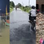 फर्रुखाबाद में बाढ़ से बर्बादी देख रो रहीं महिलाएं, सड़कों पर सो रहे लोग; आज 75 जिलों में अलर्ट