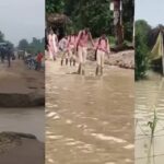 UP में जोरदार बारिश: मथुरा में बाइक-स्कूटी डूबी, लखनऊ-उन्नाव में सड़कें बनीं तालाब; जानें हालात