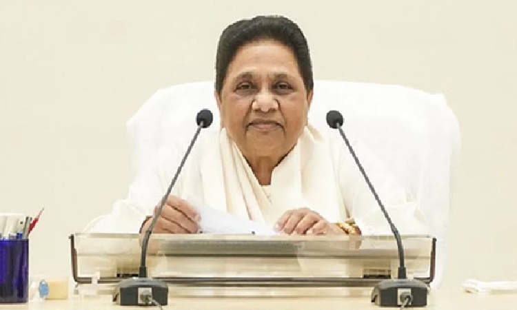मायावती का बड़ा आरोप, कहा- आरक्षण खत्म करने की साजिश कर रहा RSS