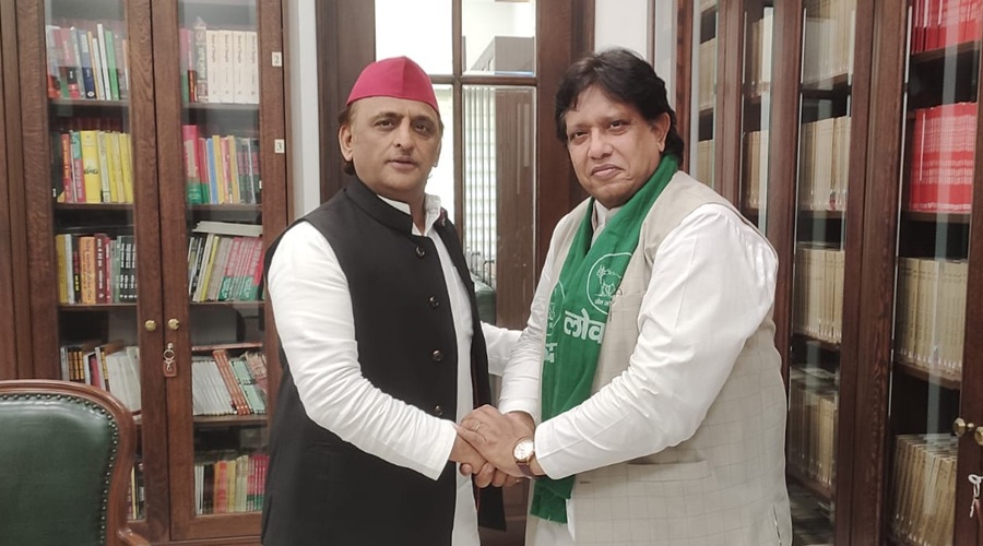 सपा सुप्रीमो से मिले चौधरी सुनील सिंह, बोले- अखिलेश यादव होंगे सूबे के अगले मुख्यमंत्री