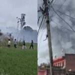 UP Firecracker Factory Blast: इंस्पेक्टर समेत 9 पुलिसकर्मी सस्पेंड, फैक्ट्री मालिक एनकाउंटर में अरेस्ट