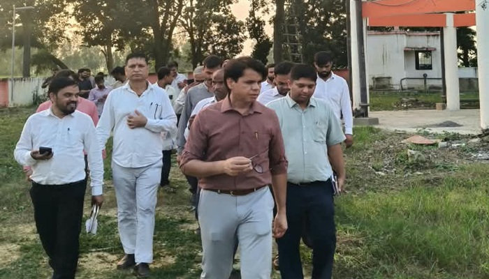 पेयजल योजनाओं की जमीनी हकीकत परखने पहुंचे प्रबंध निदेशक योगेश कुमार
