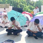 Lucknow KGMU: केजीएमयू नर्सिंग छात्र-छात्राएं फिर से धरने पर