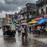 अर्नब तूफान का यूपी में असर, लखनऊ-आगरा-मथुरा समेत 20 शहरों में बारिश