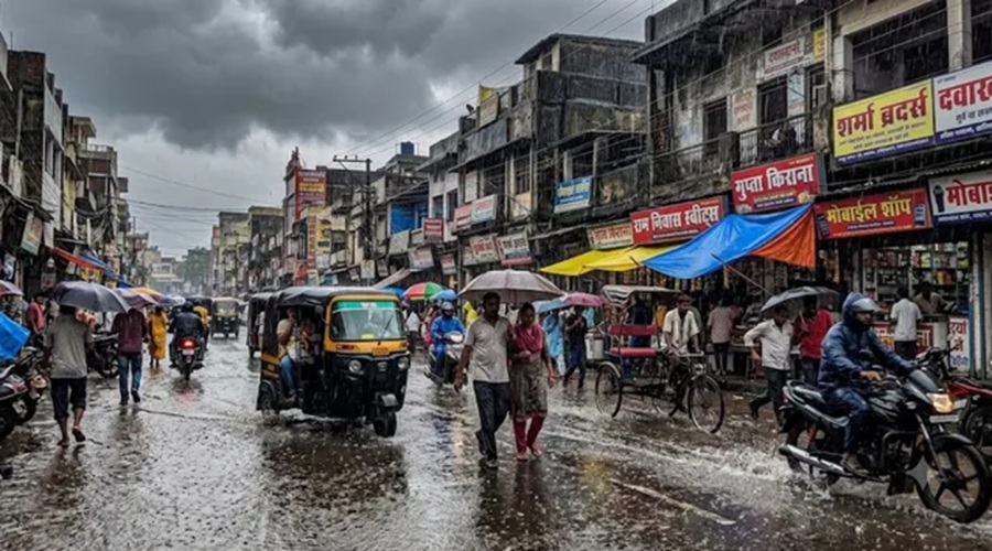 अर्नब तूफान का यूपी में असर, लखनऊ-आगरा-मथुरा समेत 20 शहरों में बारिश
