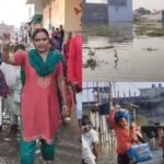लखनऊ की गोमती नदी में बाढ़ से 40 हजार घरों में भरा 4-5 फीट पानी, घर छोड़ रहे लोग