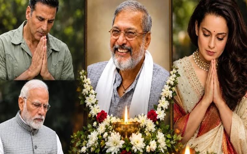 नाना पाटेकर को PM मोदी की श्रद्धांजलि, कई सेलेब्‍स ने जताया दु:ख