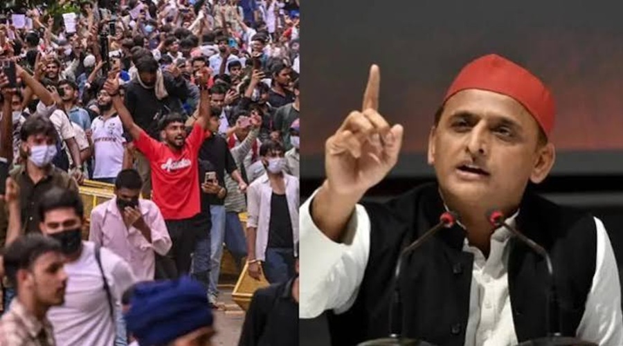 अखिलेश यादव का भाजपा सरकार पर निशाना, बोले- अब युवा किसी के रोके नहीं रुकेगा